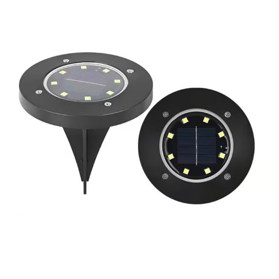 ☀️ Solar Powered 8-LED Ground Lights | Outdoor Pathway Lighting Ggtt