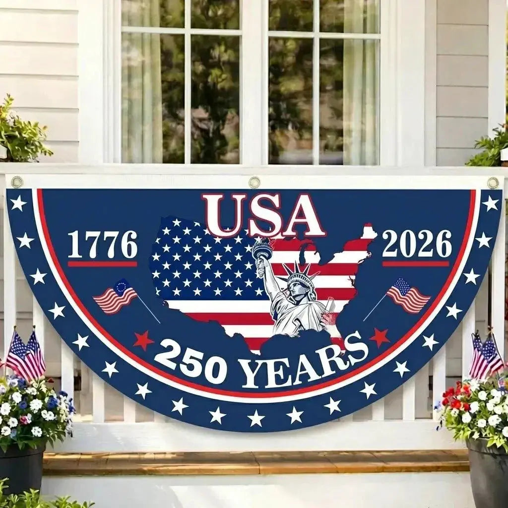 250th Anniversary USA Fan Flag My Store 3
