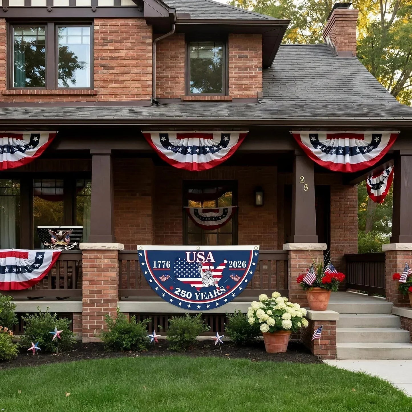 250th Anniversary USA Fan Flag My Store 3